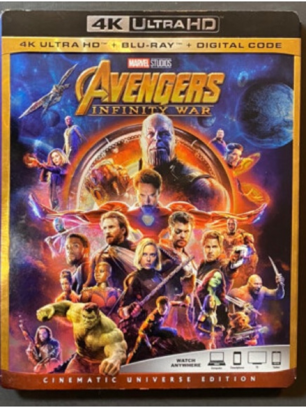 Marvel Avengers: Infinity War 4K Ultra HD
